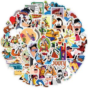 Goofy Stickers Cartoon Animated Character Stickers, Used for Water Bottles, Skateboards, laptops, Diaries, Phones, Scrapbooks, Bumper, Children, Teenagers, Adult