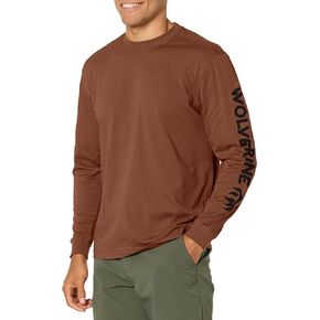 Wolverine Mens Graphic Long Sleeve Tee