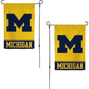Desert Cactus University of Michigan Garden Flag Wolverines UM U of M Banner 100% Polyester (Design B)