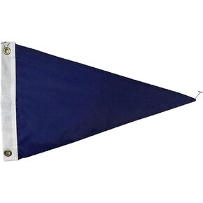 أعلام رايات نايلون زرقاء فارغة من Old Glory - مقاس 12x18 بوصة - صُنعت بفخر في الولايات المتحدة الأمريكية
