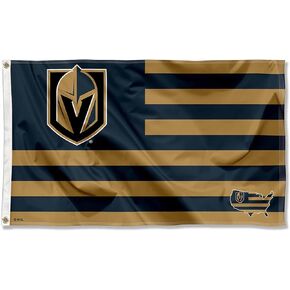 Vegas Golden Knights American Nation 3x5 Flag