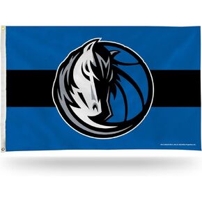 Rico Industries NBA Dallas Mavericks 3" x 5" Banner Flag - Indoor or Outdoor Décor
