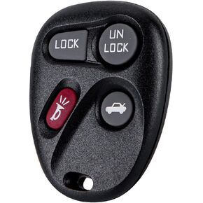 4 BTN Car Key Fob Replacement for 1996-2000 Chevy Tahoe 1997-2002 GMC Savana 1500 1997-1999 Buick Lesabre ABO1502T (1)