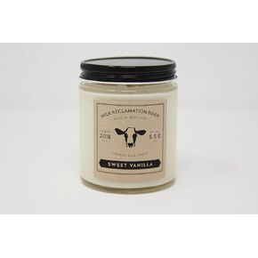 Sweet Vanilla Scented Cream Jar Candle, 5.5 Oz, Home Fragrance Accessories
