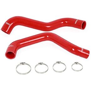 Mishimoto MMHOSE-RAM-04RD Silicone Coolant Hose Kit Compatible With Dodge Dodge Ram 1500 5.7L 2004-2008 Red