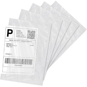 Shipping Label Sleeves 6" x 9" (200 Packs) BESTIKER Clear Adhesive Packing Slip Pouches, Packing List Envelopes, Shipping Supplies for Small Business