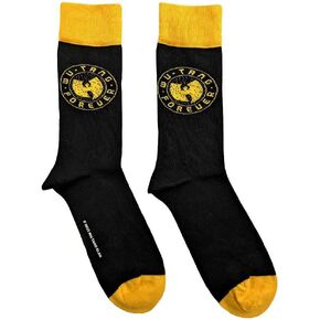 Rock Off officially licensed products Wu-Tang Clan Ankle Socks Forever Official Mens Black (Uk Size 7-11) Size UK Size 7-11