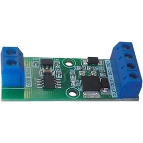 DONGKER PWM Signal Amplifier Module,DC 5-27V 2A Amplifier Circuit Board MOS Driver 0-30KHz Adjustable Frequency