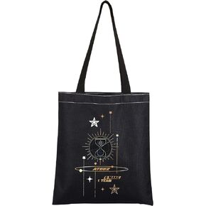 CMNIM AT-Z Kpop Merchandise Gift Kpop Boy Group Tote Bag 8 Make 1 Team Kpop Album Gift AT-Z Tour Merch for Fans Keepsake