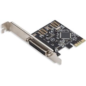 بطاقة SYBA PCI-Express PCIe 1x منفذ متوازي DB-25 IEEE 1284 منفذ الطابعة MCS9900 شرائح SD-PEX10005 in Kuwait