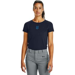 Under Armour Women's Softball Isochill Short Sleeve T-Shirt