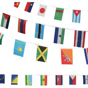 200 Countries Flags,International Country National String Flag Banner,World Countries On Every Continent Flag,World Cup Sports Events International Festival,Bars or Sport Clubs Decoration.