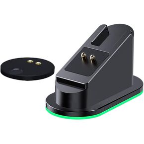 Mouse Wireless Metal Power Charging Dock Gilded Base RGB MOD for Razer Logitech G Pro X Wireless Superlight G903 Viper Ultimate