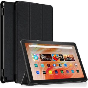 All-New Tablet Case Fits 10 inch Tablet,Snowwicase - [Sleep/Wake] Slim Soft TPU Back Smart Magnetic Stand Protective Cover Cases,(Incompatible with iPad Samsung).Apricot Flower