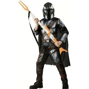Rubies Mandalorian Star Wars Costume Kids Youth Sizes Dress Up Cosplay Halloween (Classic Mandalorian, Medium)