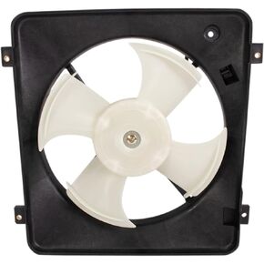 TRQ A/C Condenser Cooling Fan Assembly for 1996-1998 Honda Civic New