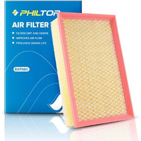 PHILTOP Engine Air Filter, EAF083 (CA11876) Replacement for J-ett-a Gas 2.0L (2019), Tiguan (2018-2021), A3 (2015-2020), Golf (2015-2018), GTI (2015-2018)