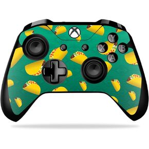 MightySkins Skin Compatible with Microsoft Xbox One X Controller - Tacos | Protective, Durable, and Unique Vinyl Decal wrap Cover | Easy to Apply, Remove, and Change Styles | Made in The USA