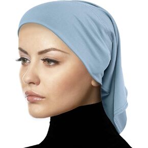 Middle Eastern Mall Lycra Hijab Tube Cap Under Scarf Chemo Beanies