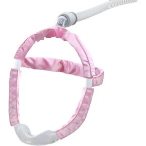 Satin CPAP Strap Covers Silk CPAP Mask Frame Covers Set to Fit DreamWear or ResMed AirFit Protect Hair Reduce Lines and Hair Pulling