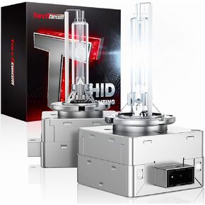 Torchbeam D1S HID Bulb, 6000K Diamond White Xenon Bulbs, High Low Beam HID Bulbs for HID Assembly, Pack of 2 in Saudi Arabia