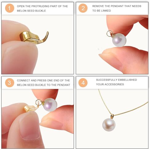 200 قطعة من كفالات قرصة لصنع المجوهرات، مشابك قلادة ومشبك لصنع المجوهرات، مشبك معدني بمشبك مشبك قلادة موصل أظافر لقلادة مجوهرات قلادة إنتاج DIY in Kuwait