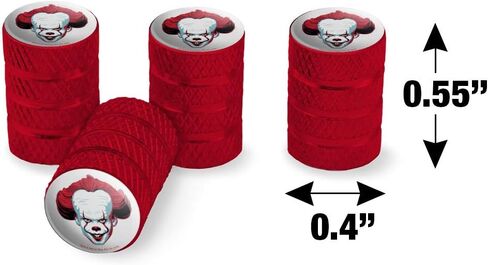 GRAPHICS & MORE IT Pennywise Come Home Tire Rim Wheel Aluminum Valve Stem Caps in Saudi Arabia