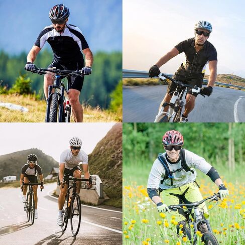 Polarized Sports Sunglasses for Men: Cycling Sun Glasses for Youth Womens UV400 Protection Goggles for Baseball Running in Saudi Arabia