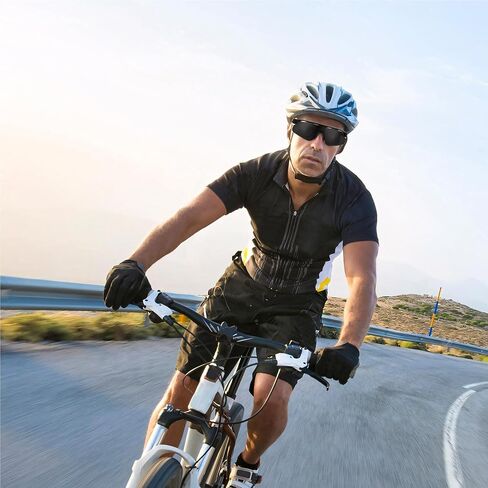 Polarized Sports Sunglasses for Men: Cycling Sun Glasses for Youth Womens UV400 Protection Goggles for Baseball Running in Saudi Arabia