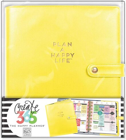 me & my BIG ideas CODL-04 Create 365 The Happy Planner Big Deluxe Cover, Blue in Saudi Arabia