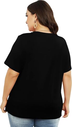 USA Flag V-Neck Shirt: Women 4th July Tshirt Patriotic Shirt American Flag Sexy Short Sleeve Top in Saudi Arabia