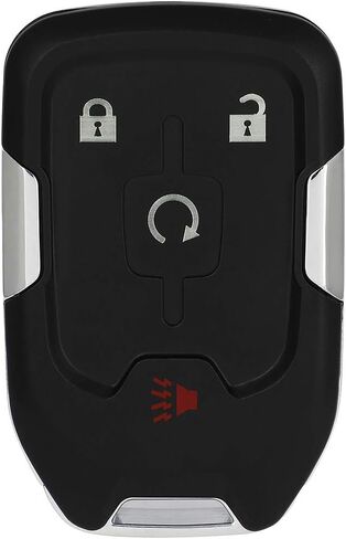 OCPTY 1 قطعة مفتاح إدخال الوجه للتحكم عن بعد غير مقطوع مفتاح Fob (حافظة الهيكل) بديل لـ GMC Acadia/Terrain 2017-2020 13584513/13584512 / FCC HYQ1EA HYQ1AA in Saudi Arabia