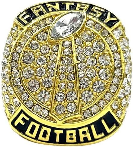 Personalized 2023 Fantasy Football Championship Trophy Rings Prize in Saudi Arabia