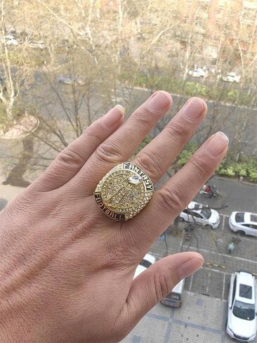 Personalized 2023 Fantasy Football Championship Trophy Rings Prize in Saudi Arabia