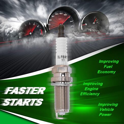 إيريديوم شمعات الإشعال ILFR6T-11 ILF6RT-11 4 قطعة استبدال لكزس LX570 GX460 تويوتا لاند كروزر سيكويا تندرا سيكويا تاكوما 2.7 4.6 5.7 in Kuwait