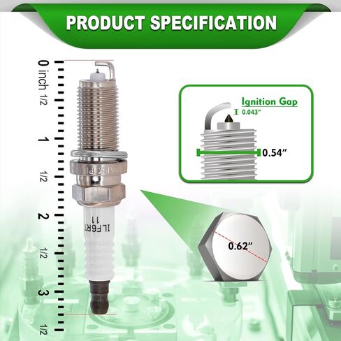 إيريديوم شمعات الإشعال ILFR6T-11 ILF6RT-11 4 قطعة استبدال لكزس LX570 GX460 تويوتا لاند كروزر سيكويا تندرا سيكويا تاكوما 2.7 4.6 5.7 in Kuwait