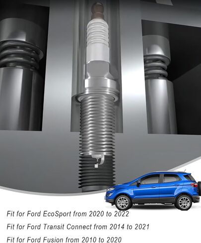 4 قطعة مزدوجة إيريديوم اعة صالح لفورد EcoSport ترانزيت ربط الانصهار الهروب فييستا C-ماكس التركيز SSV لينكولن MKZ استبدال XP5363 in Saudi Arabia