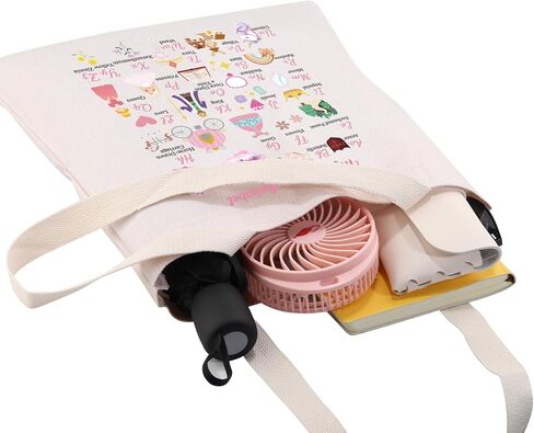 CMNIM Fairy Princess Lover Gifts My Princess Alphabet Tote Bags Fairy Tales Shoulder Bag Gift for Daughter Birthday Favors in Saudi Arabia