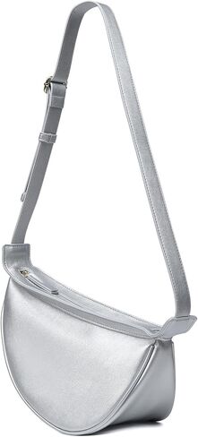 Crossbody Bags for Women, Vegan Leather Trendy Hobo Sling Crossbody Bag with Adjustable Shoulder Strap in Saudi Arabia