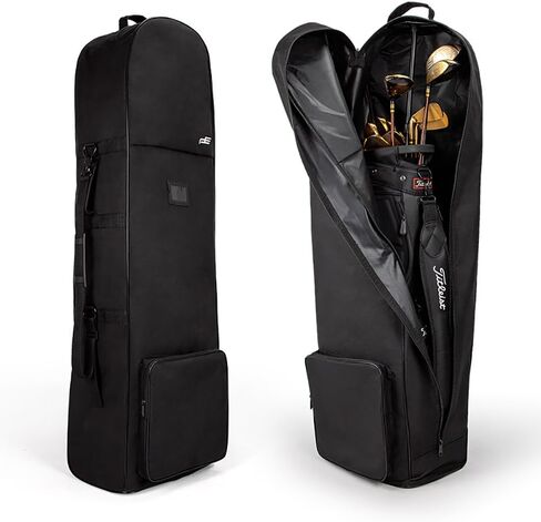 Foldable Golf Travel Bag for Protect Golf Clubs 900D Oxford Fabric Golf Club Bag with Wheels for Golf Gear Transportation in Saudi Arabia