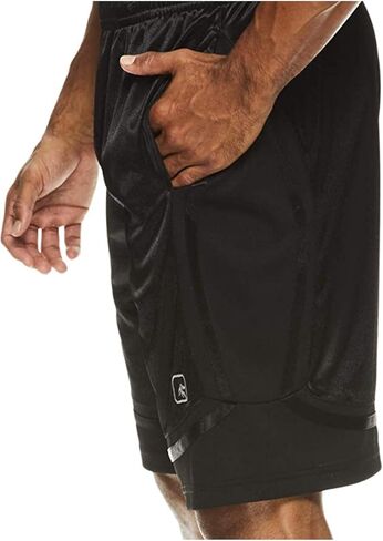 شورت كرة السلة للرجال من AND1 (كبير 36/38، أسود) in Kuwait