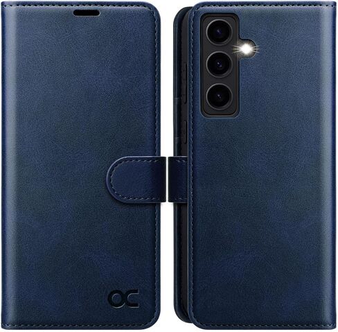 OCASE Compatible with Galaxy S24 Plus 5G Wallet Case, PU Leather Flip Folio Case with Card Holders RFID Blocking Kickstand [Shockproof TPU Inner Shell] Phone Cover 6.7 Inch (2024), Black in Saudi Arabia