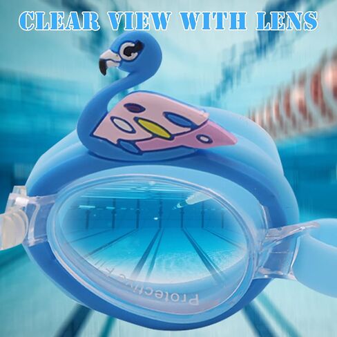 Swimming Goggles, Kids Swim Goggles with UV Protection, Anti Fog No Leaking Goggles for Boys and Girls 6-14 in Saudi Arabia