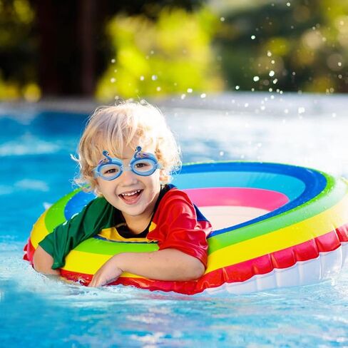 Swimming Goggles, Kids Swim Goggles with UV Protection, Anti Fog No Leaking Goggles for Boys and Girls 6-14 in Saudi Arabia