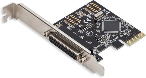 بطاقة SYBA PCI-Express PCIe 1x منفذ متوازي DB-25 IEEE 1284 منفذ الطابعة MCS9900 شرائح SD-PEX10005 in Kuwait