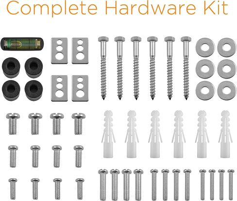 شاشة تلفزيون LCD كاملة الحركة من Ematic مقاس 70 بوصة، تصميم نحيف، قطعتين، سهلة التركيب، in Kuwait