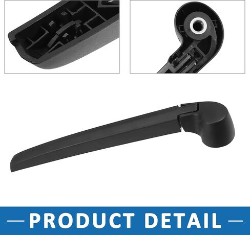 Rear Windshield Wiper Blade 8R0955425 13" Car Back Glass Wiper Replacement for Audi SQ5 2014-2017 Rubber Plastic (Set of 2) in Saudi Arabia