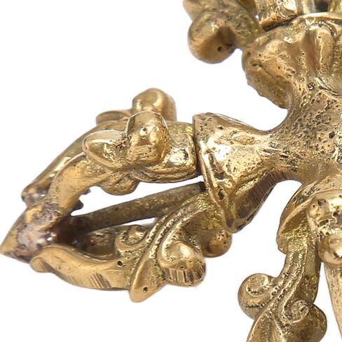 Cross Dorje Vajra، مادة نحاسية واسعة الاستخدام مزدوجة Dorje للمعبد in Kuwait