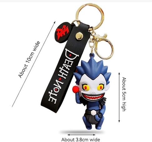 Death Note Ryuk - Anime PVC Keyring keychains Decor Pendant Hanging Ornament Anime Keychain in Saudi Arabia