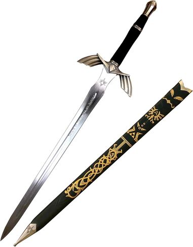 Legend of Zelda Full Tang Master Sword SHARPENED Skyward Limited Edition Deluxe w Belt in Saudi Arabia